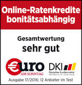 Otto Ratenzahlung Kredit Targobank Auszeichnung Euro Magazin