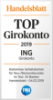 ING Testsiegel Handelsblatt